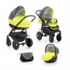 Коляска 3 в 1 Tutis Orbit 053 Lime (Тутіс Орбіт Сірий Лайм)