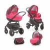 Коляска 3 в 1 Tutis Orbit 059 Burgundy (Тутіс Орбіт Бордово-рожева)