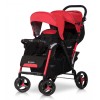 Коляска для двойни EasyGo Fusion Duo Scarlet (Изи Гоу Фьюжн Дуо Скарлет)