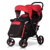 Коляска для двойни EasyGo Fusion Duo Scarlet (Изи Гоу Фьюжн Дуо Скарлет)