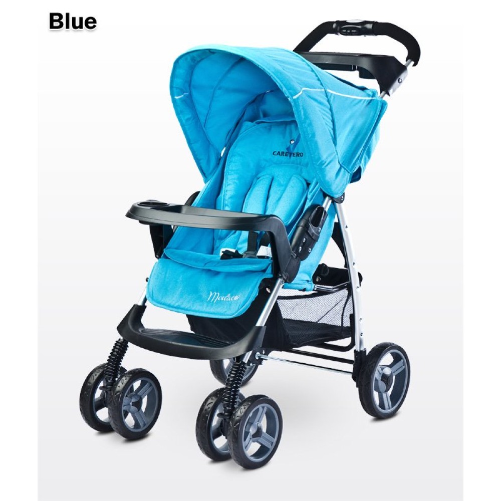 Прогулянкова коляска Caretero Monaco Blue (Каретеро Монако Блакитна)