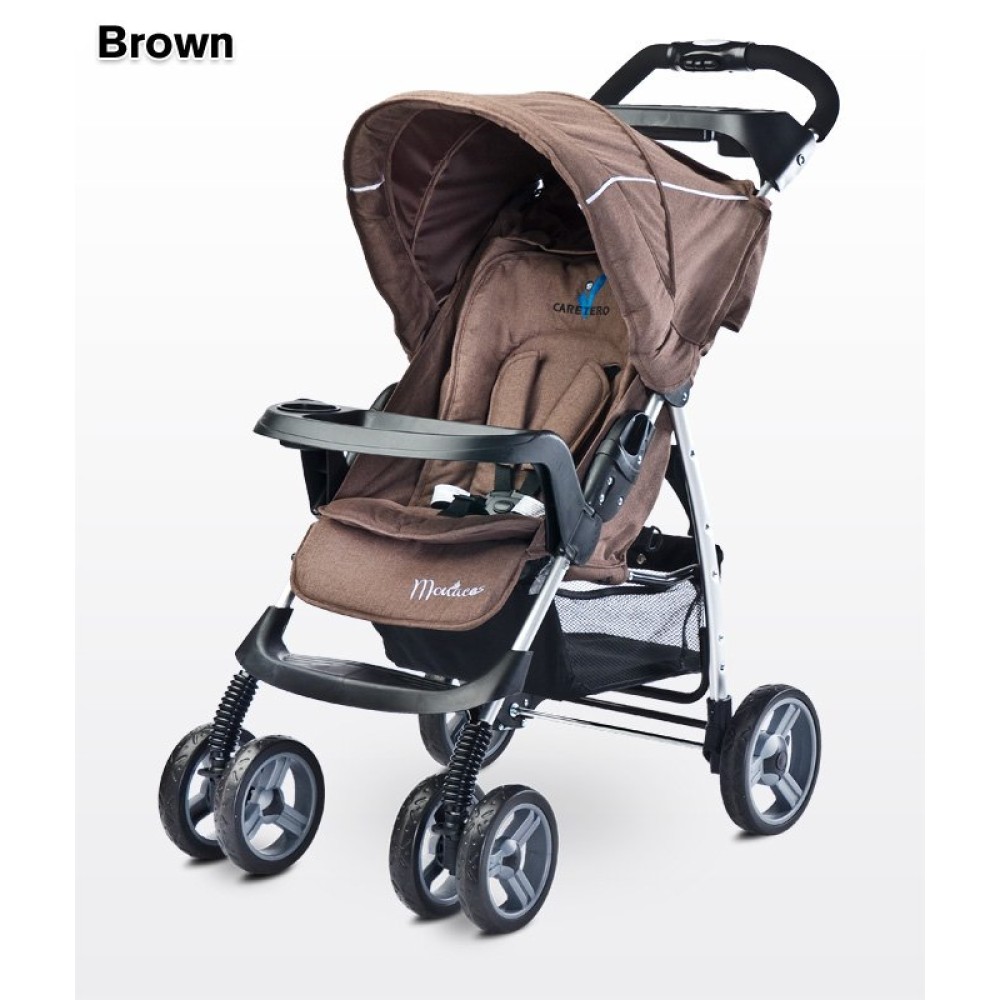 Прогулянкова коляска Caretero Monaco Brown (Каретеро Монако Коричнева)