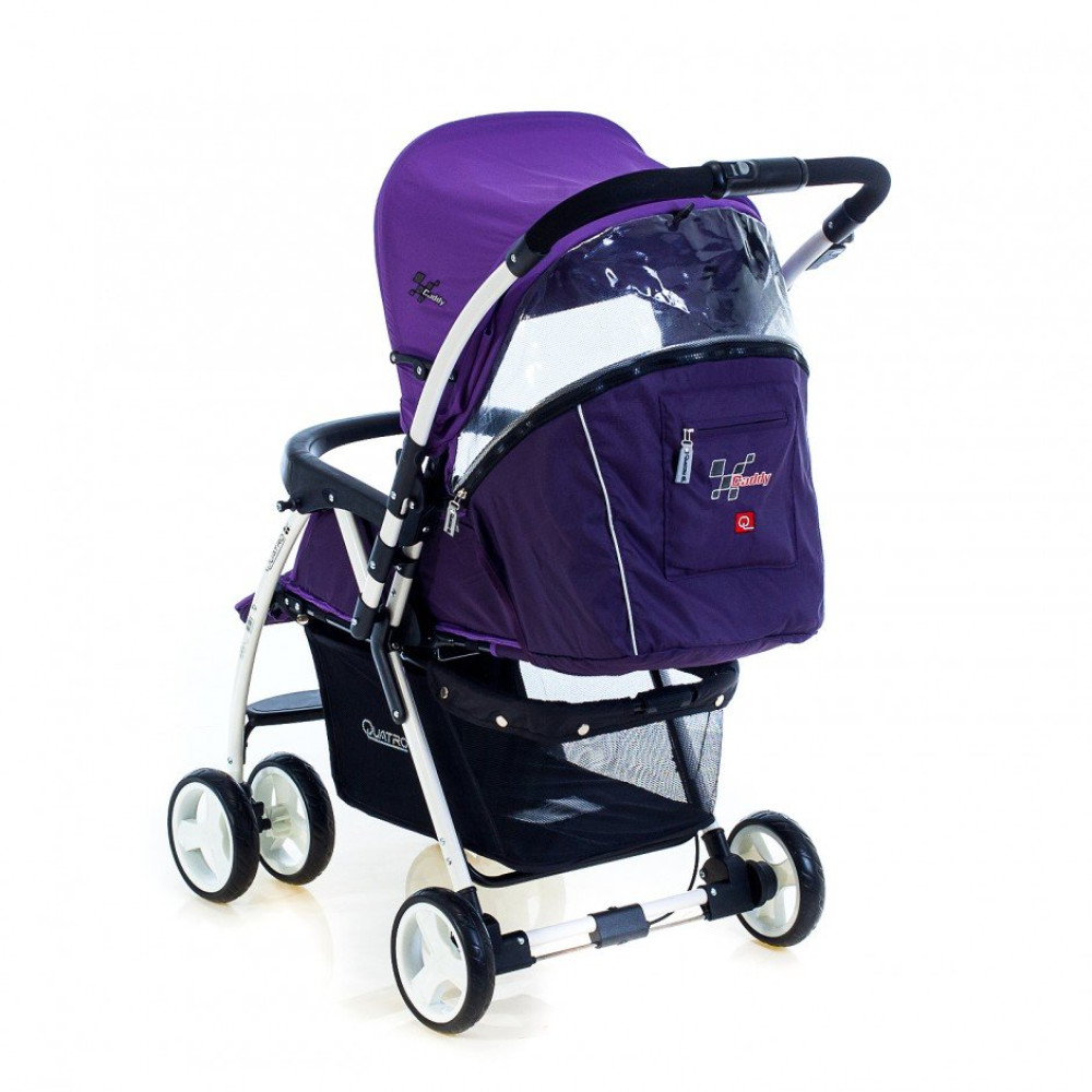 Коляска-книжка Quatro Caddy Violet (Кватро Кадди Фиолетовый) Коляска-книжка Quatro Caddy Violet (Кватро Кадди Фиолетовый)