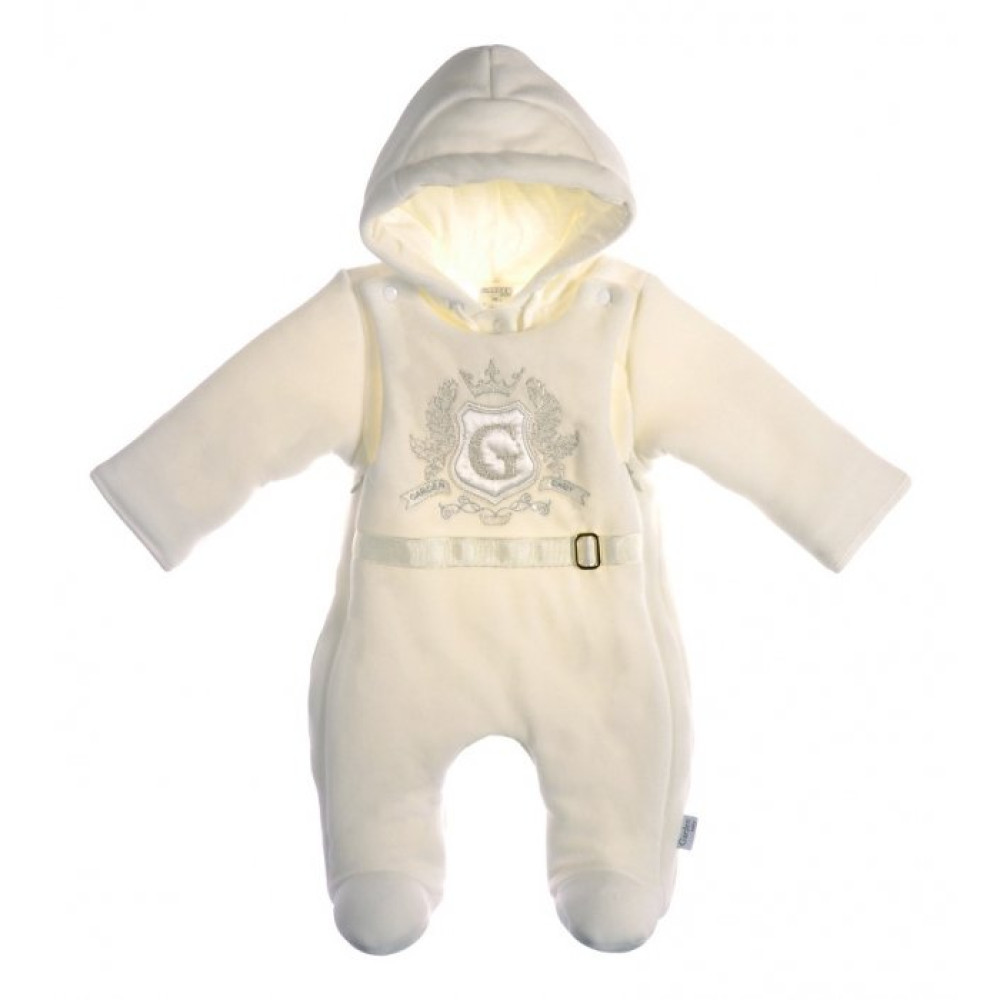 Комбинезон для мальчиков Garden Baby София, р. 62, светло-молочный (10203-01/32)