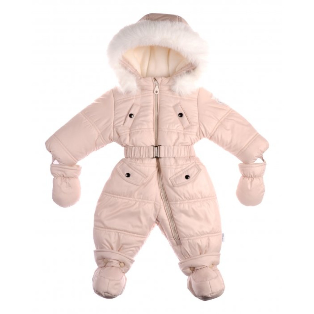 Комбинезон для девочек Garden Baby Кроха, бежевый (101007-36/60)