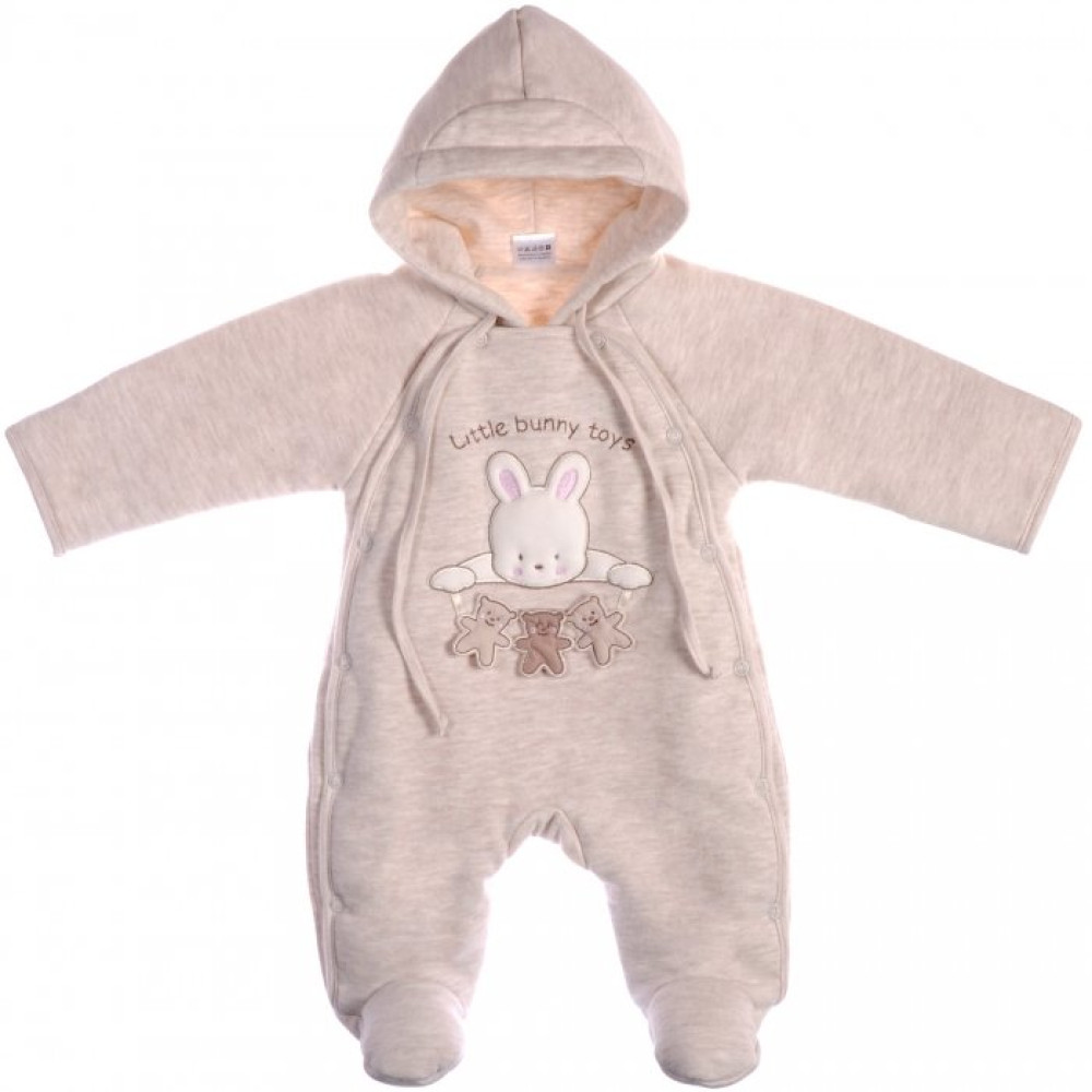 Комбінезон для хлопчиків Garden Baby Гномік, р. 56, бежевий (10425-02/32)