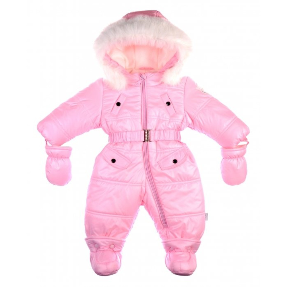 Комбинезон для девочек Garden Baby Кроха, розовый (101007-36/60)