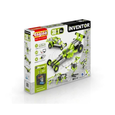 Конструктор Inventor Motorized 30 в 1 с электродвигателем (Engino 3030) Конструктор Inventor Motorized 30 в 1 с электродвигателем (Engino 3030)