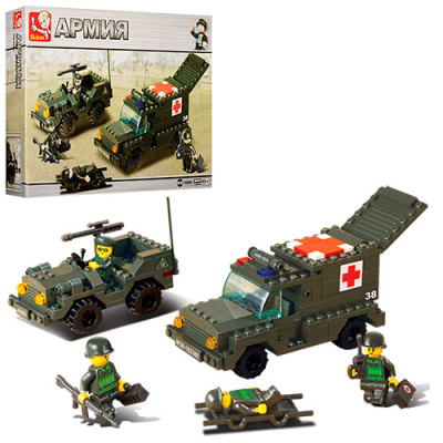 Конструктор Sluban Армия, 229 деталей (M38-B6000)