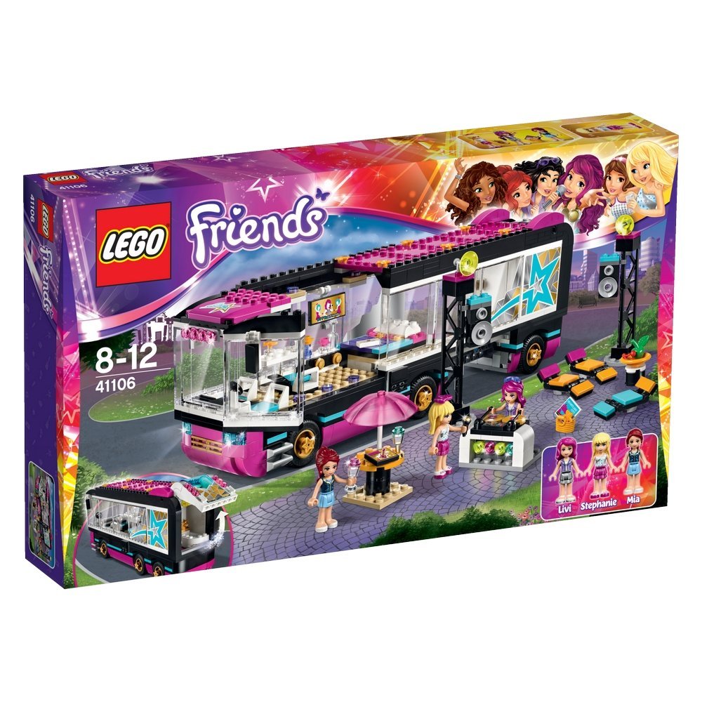 Конструктор Lego Friends Автобусное турне поп-звезды