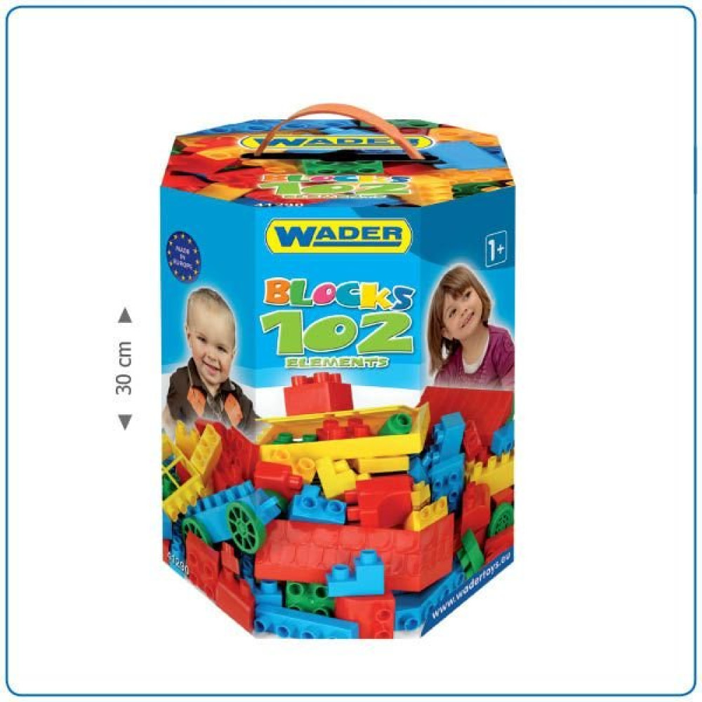 Конструктор для мальчиков 102 эл. Вадер (Wader Blocks 41290)
