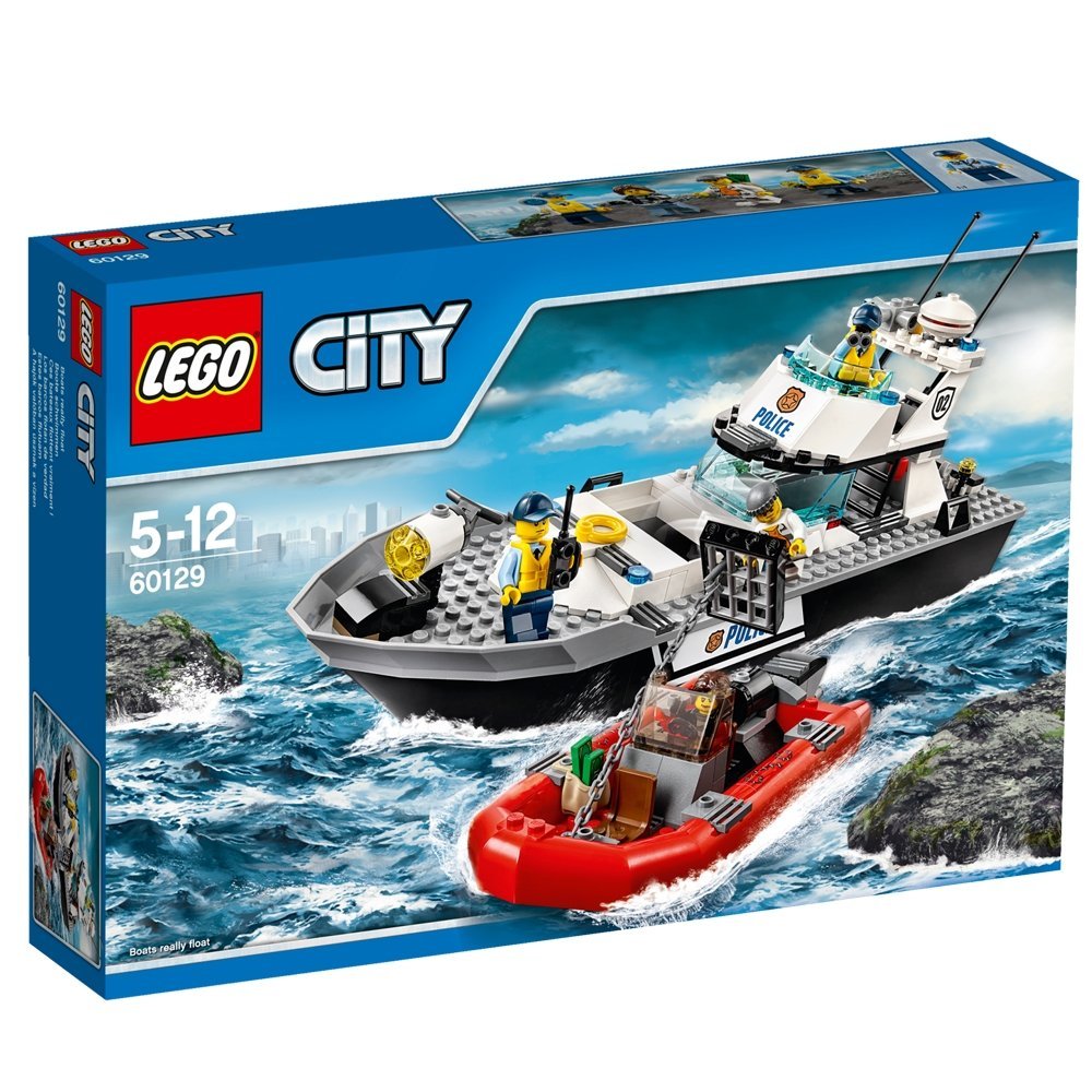 Конструктор Lego City Полицейский патрульный катер