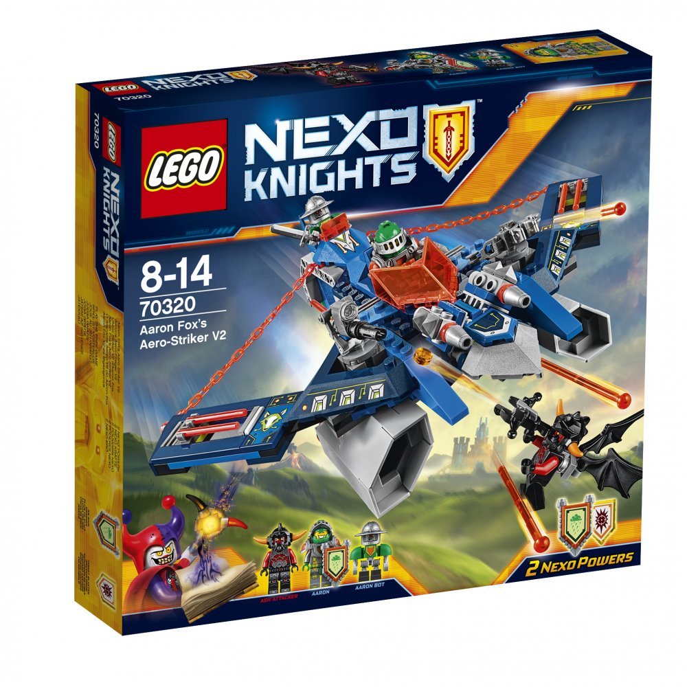 Конструктор Lego Nexo Knights Аэро-арбалет Аарона