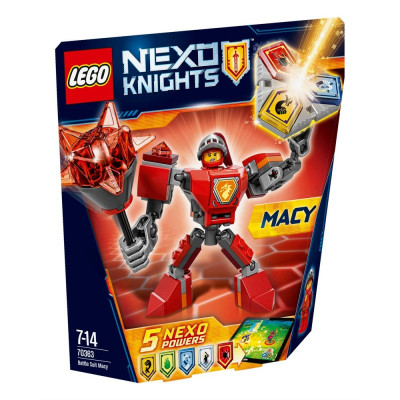 Конструктор Lego Nexo Knights Боевые доспехи Мэйси Конструктор Lego Nexo Knights Боевые доспехи Мэйси