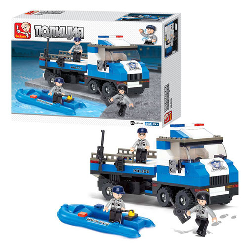 Конструктор Sluban Полиция (M38-B0186)