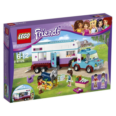 Конструктор Lego Friends Ветеринарный фургон для лошадей
