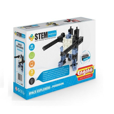 Конструктор Stem Heroes Исследование космоса Посейдон (Engino SH21) Конструктор Stem Heroes Исследование космоса Посейдон (Engino SH21)
