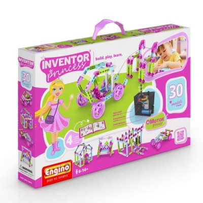 Конструктор Inventor Princess Motorized 30 в 1 с электродвигателем (Engino IG30) Конструктор Inventor Princess Motorized 30 в 1 с электродвигателем (Engino IG30)
