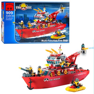 Конструктор Brick Пожарная тревога, 361 деталей (909)