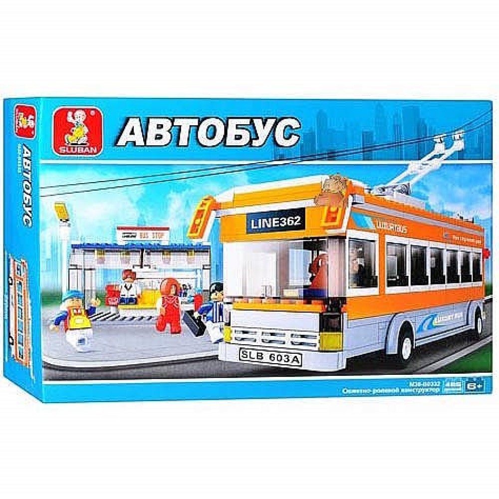 Конструктор Sluban тролейбус (M38-B0332)