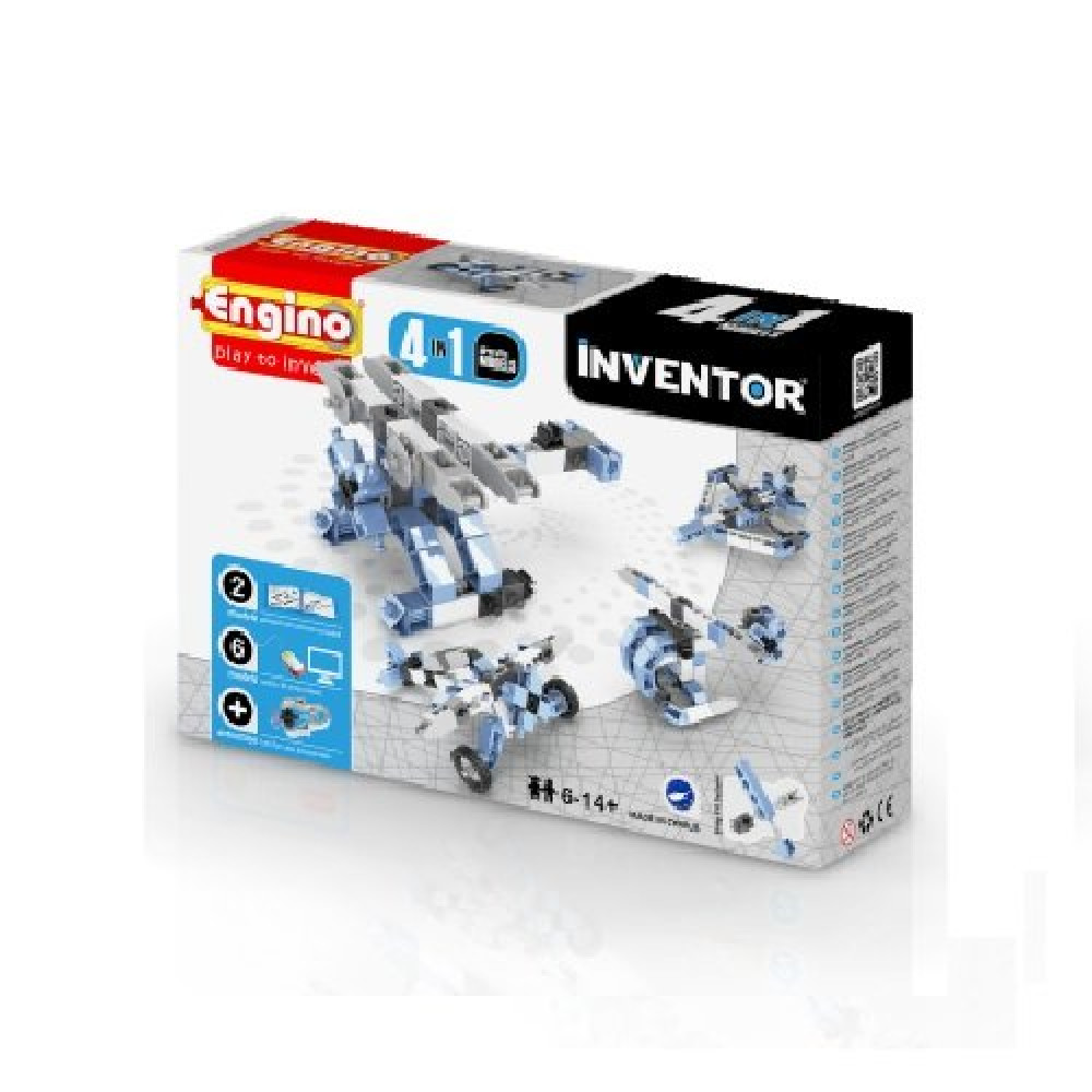 Конструктор Inventor 4 в 1 Літаки (Engino 0433)