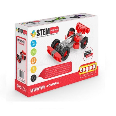 Конструктор Stem Heroes Спортивные автомобили Формула (Engino SH31) Конструктор Stem Heroes Спортивные автомобили Формула (Engino SH31)