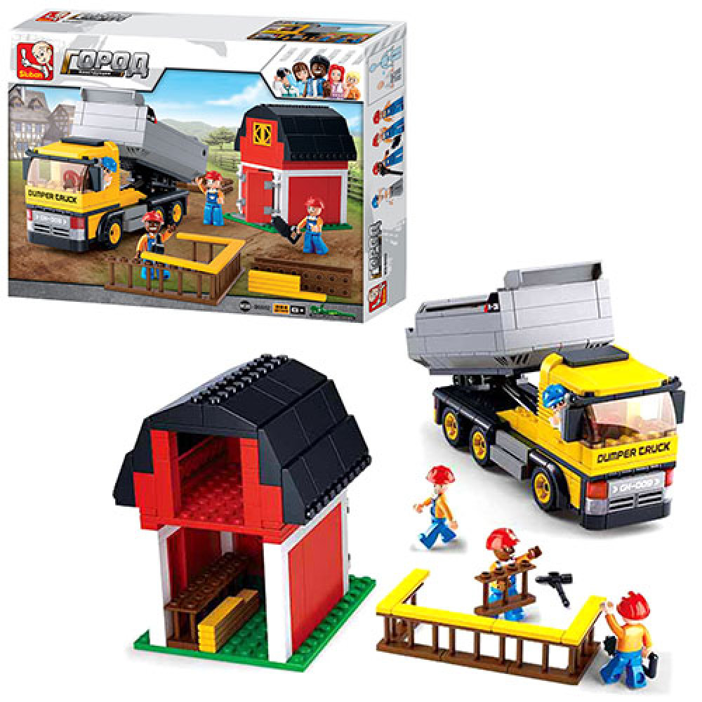 Конструктор Sluban Стройплощадка, 384 детали (M38-B0552)