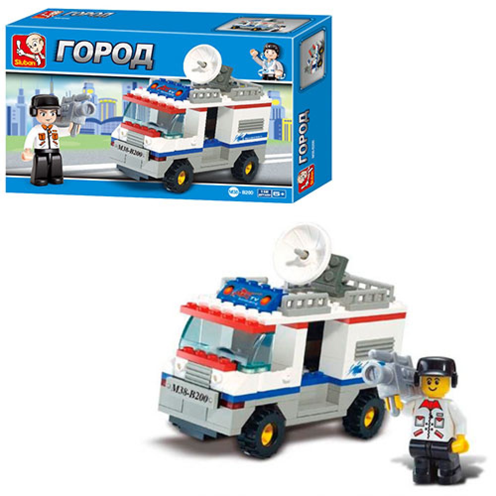 Конструктор Sluban Городская серия, 112 деталей (620109/M38 B 200)