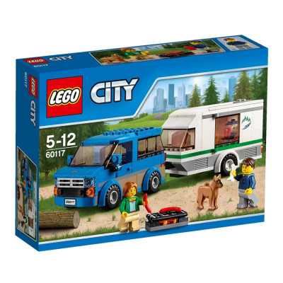 Конструктор Lego City Фургон и дом на колёсах