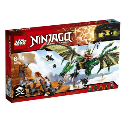 Конструктор Lego Ninjago Зелёный Дракон NRG (Лего)