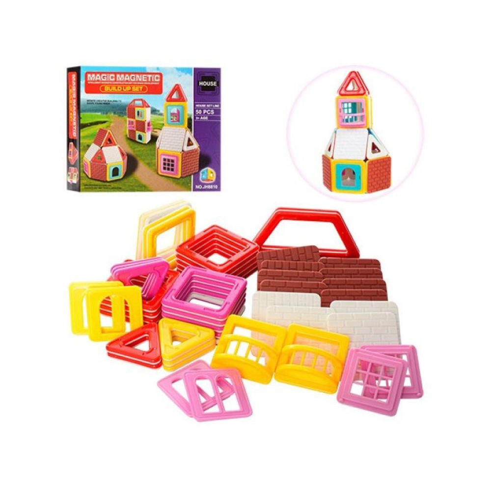 Конструктор магнитный (JH8810)