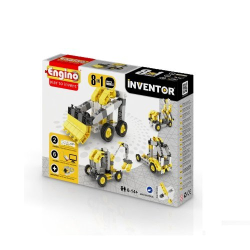 Конструктор Inventor 8 в 1 Строительная техника (Engino 0834)