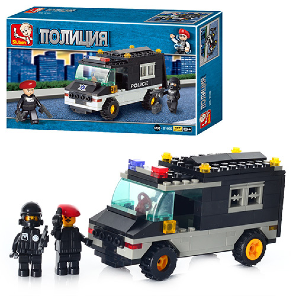 Конструктор Sluban Военная полиция ( M 38 B 1600)