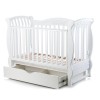 Ліжечко з ящиком Mioobaby Sinfonia White