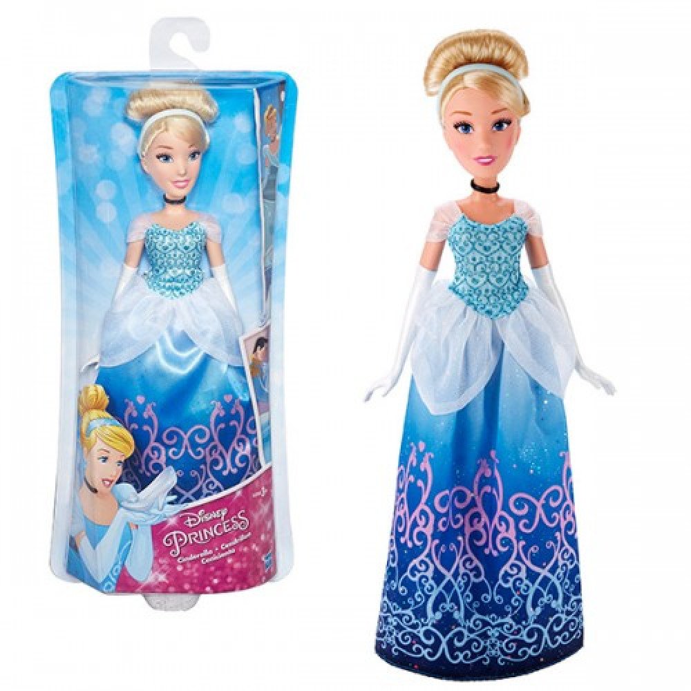 Классическая кукла Принцесса Золушка (Disney Princess Royal Shimmer Cinderella Doll B5288)