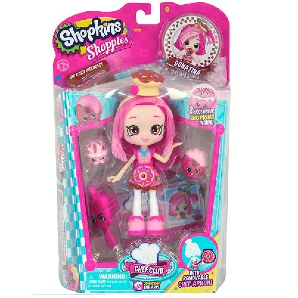 Кукла Shopkins Shoppies Шеф-клуб Донатина (56301)