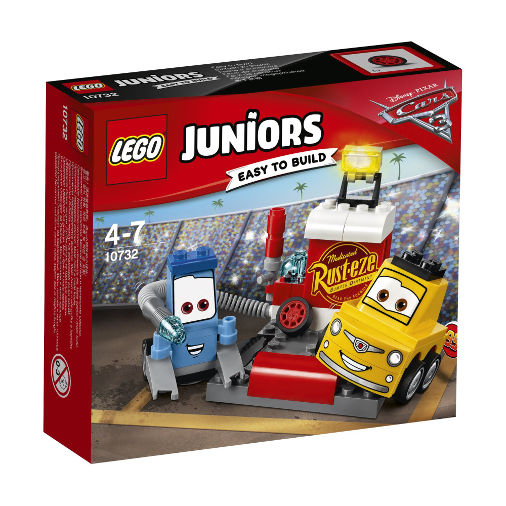Конструктор Lego Juniors Пит-Стоп Гвило И Луиджи (10732)