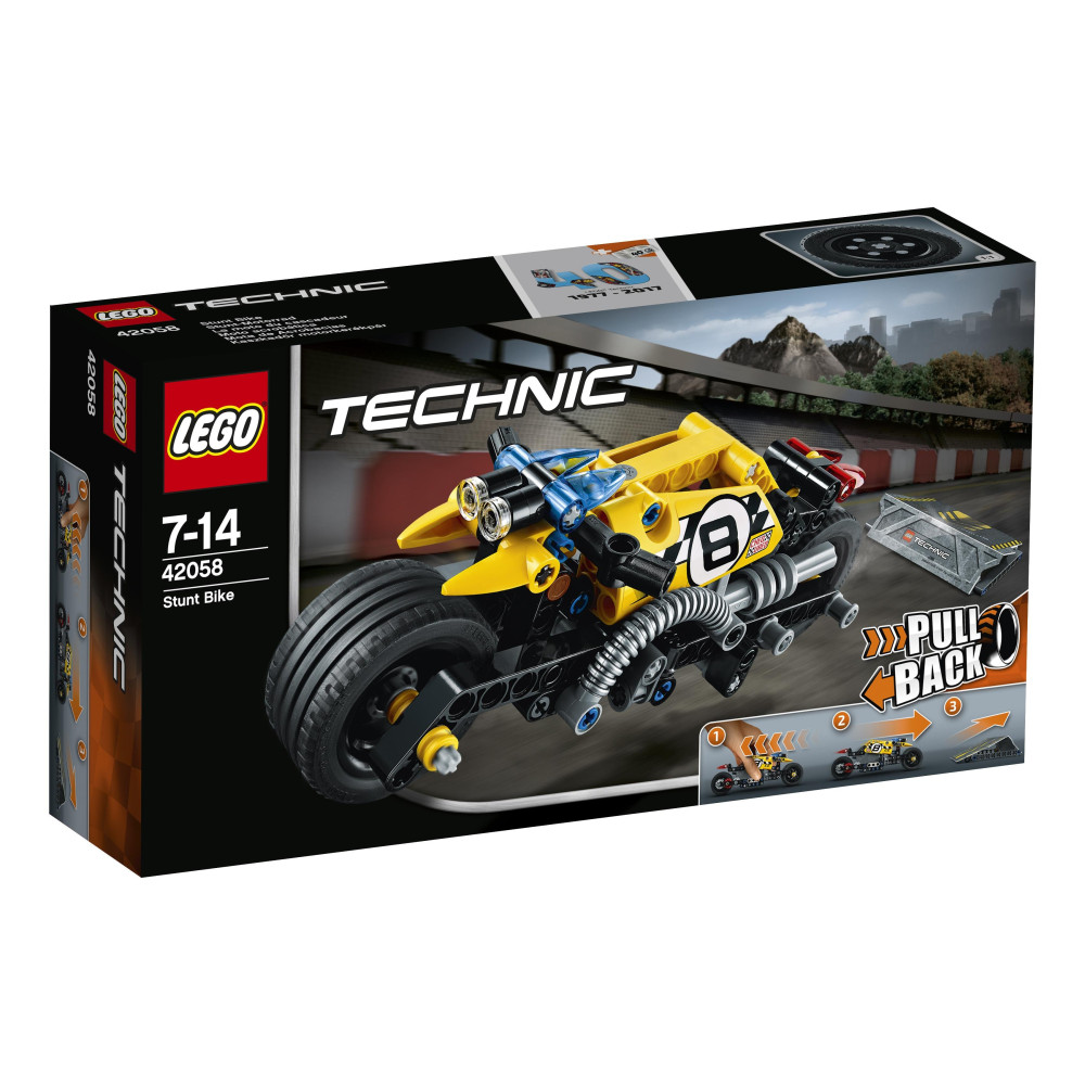Конструктор Lego Technic Мотоцикл для трюков (Лего 42058)