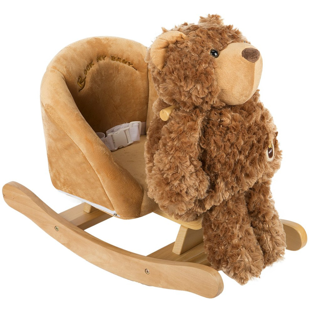 Детская кресло-качалка Rock My Baby Медвежонок 3 в 1 (JR2507)