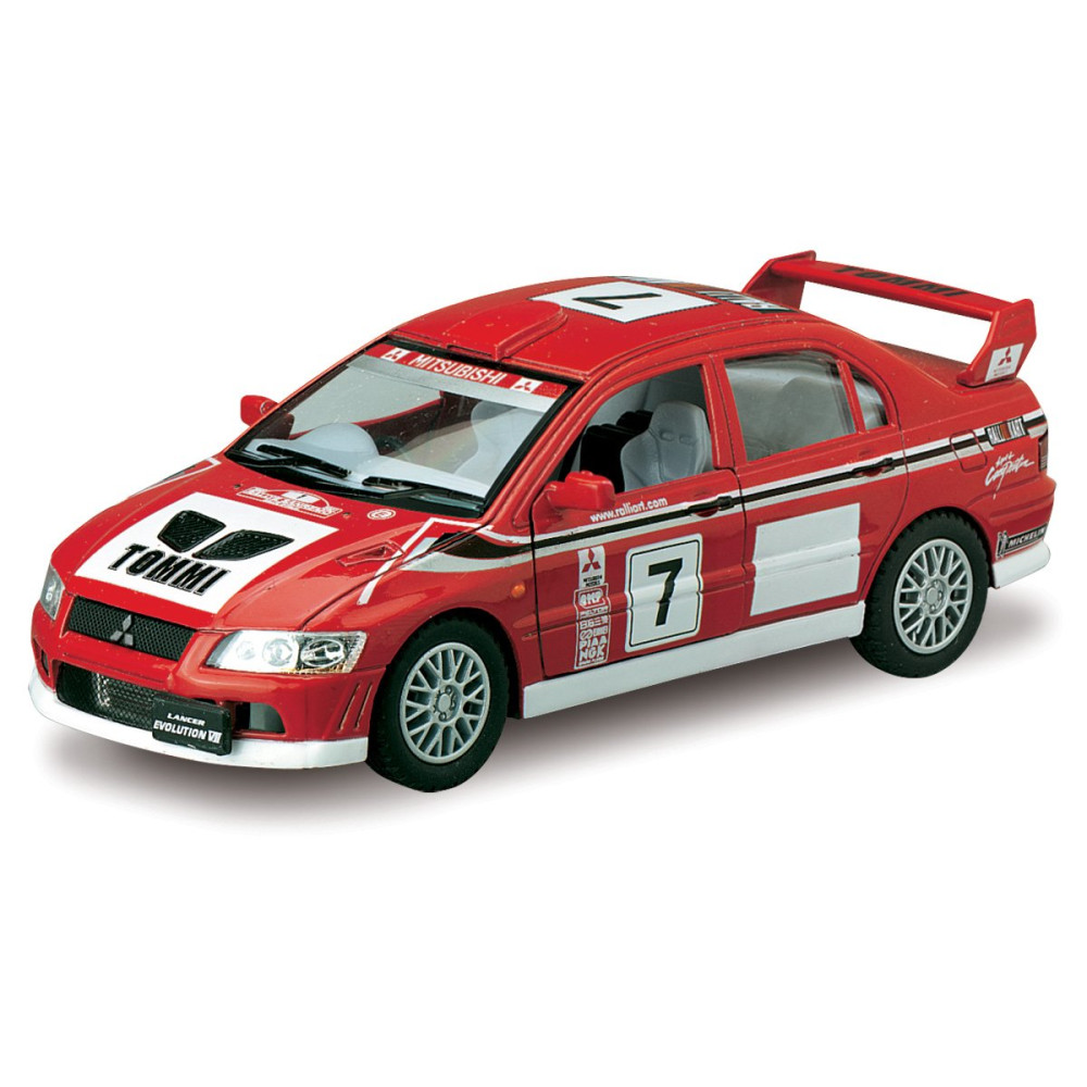 Машинка Kinsmart Mitsubishi Lancer Evolution VII WRC (KT5048W)