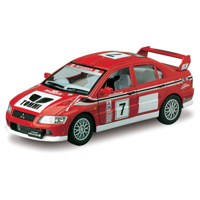 Машинка Kinsmart Mitsubishi Lancer Evolution VII WRC (KT5048W)