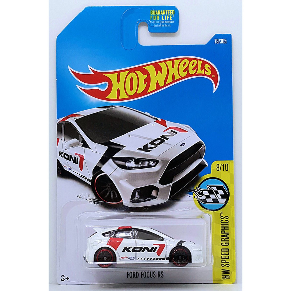 Базовая машинка Hot Wheels Ford Focus RS (Хот Вилс 5785)