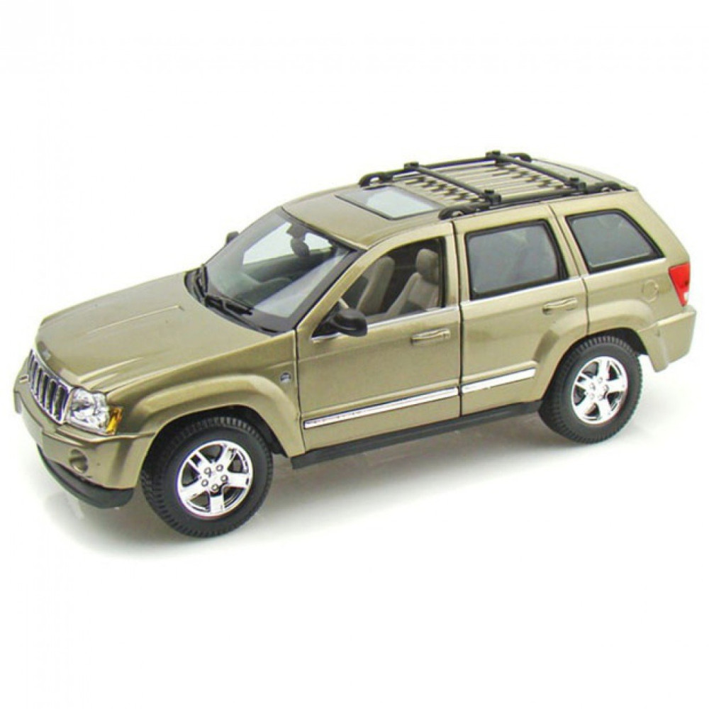 Машинка Maisto Jeep Grand Cherokee 1:18 (светлый хакки 34423)
