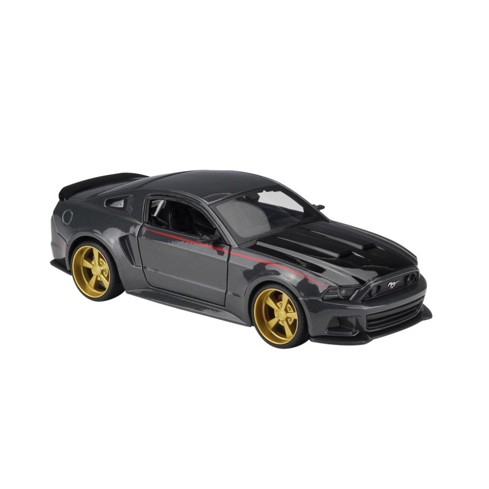 Машинка Maisto Ford Mustang Street Racer тюнинг 1:24 (серый 37154)
