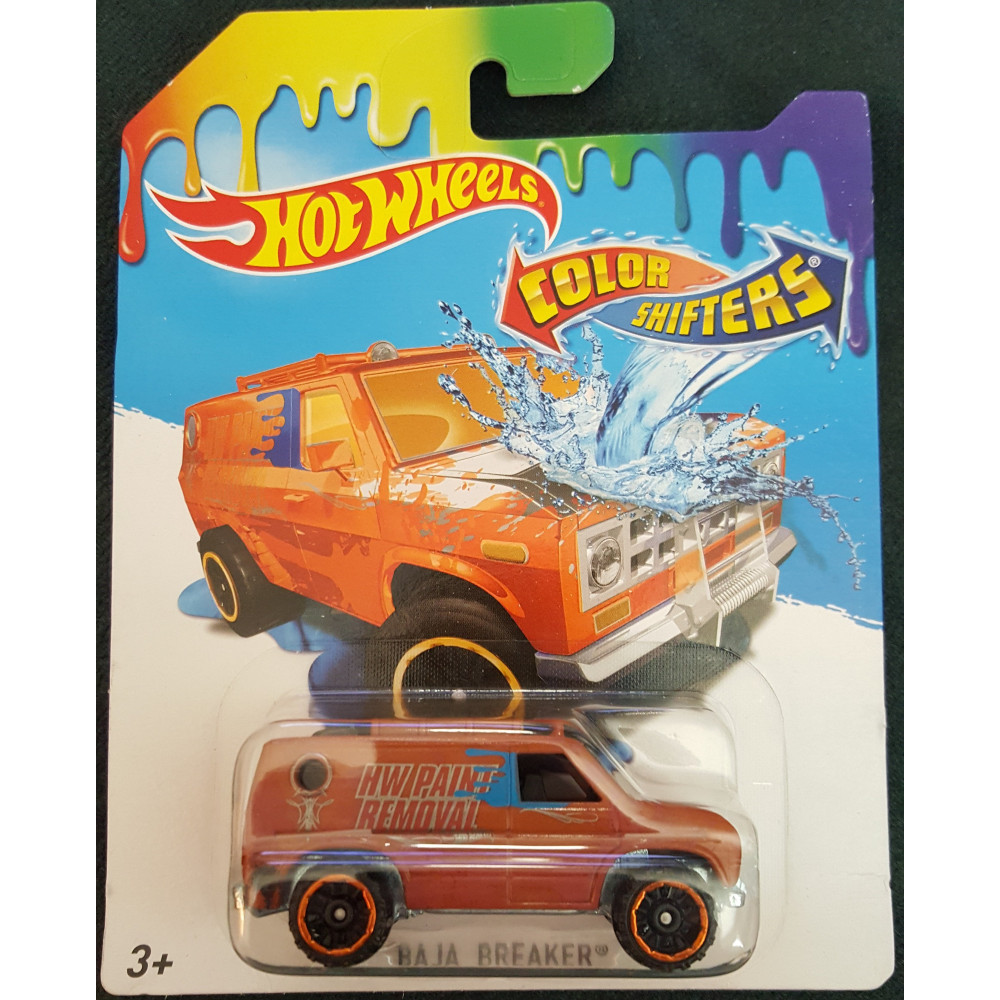 Машинка Hot Wheels Смена цветов Baja Breaker (Хот Вилс BHR15)