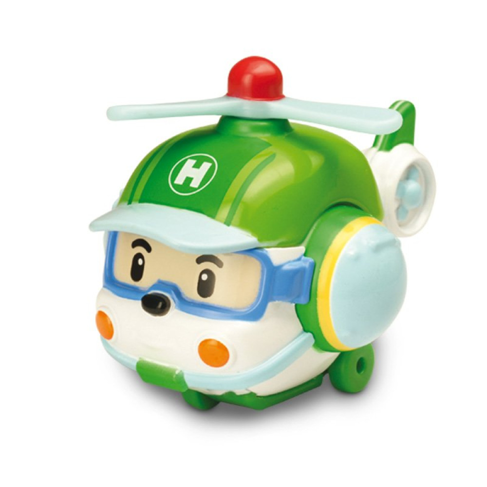 Вертолет металлический Robocar Poli Хэли (83160)