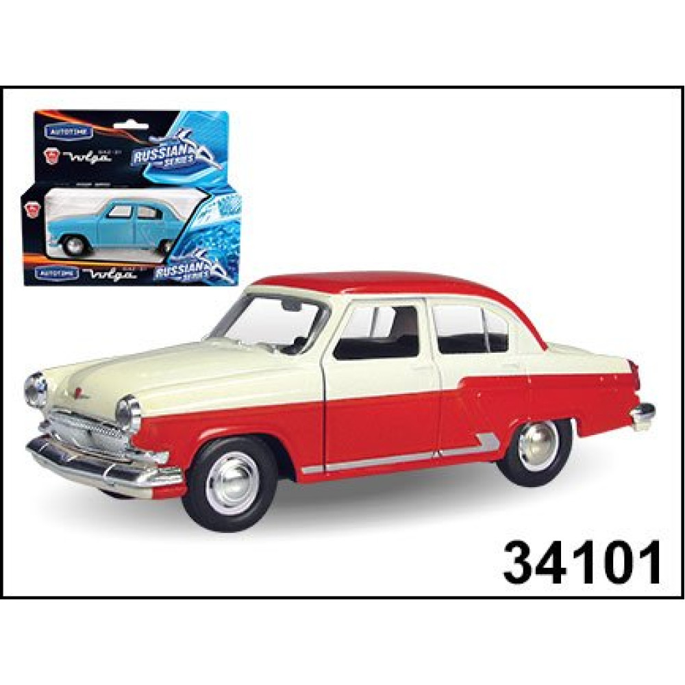 Машинка Газ 21 Волга (Autotime 34106W-RUS)