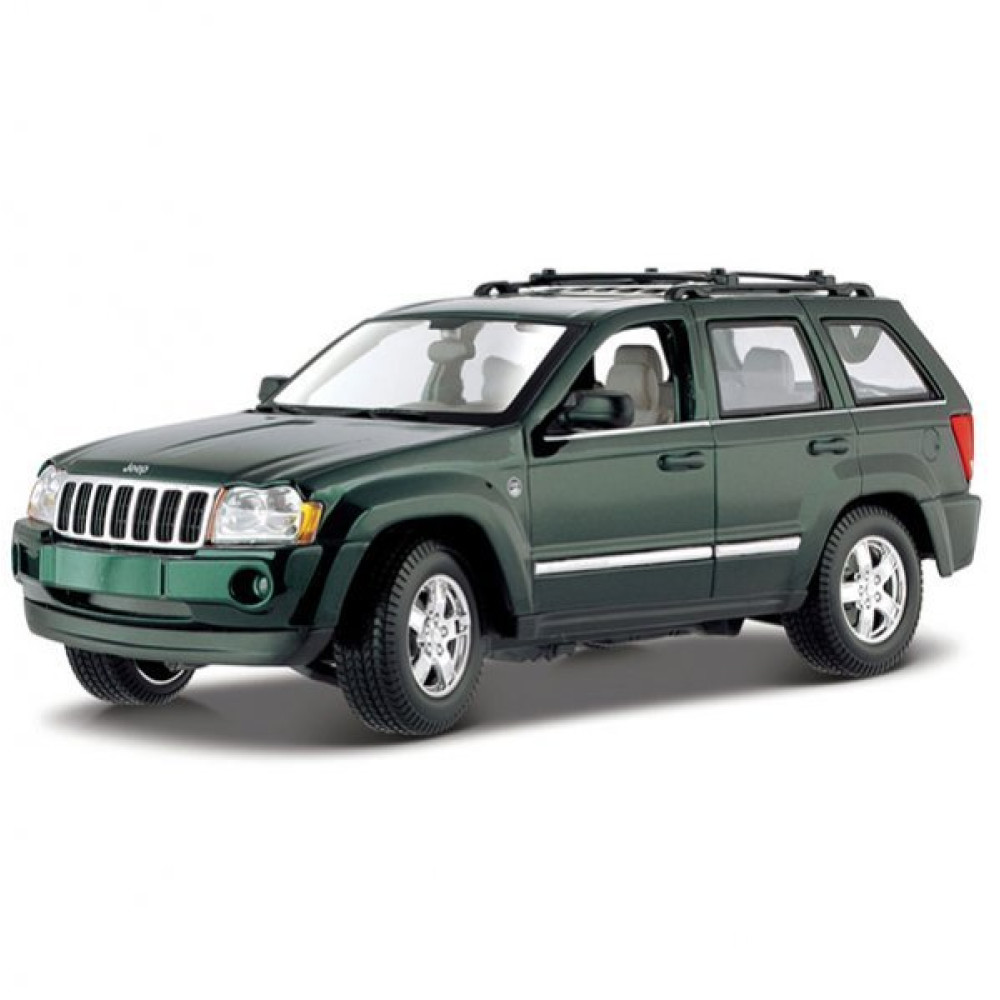 Машинка Maisto Jeep Grand Cherokee 1:18 (зеленый 10056)