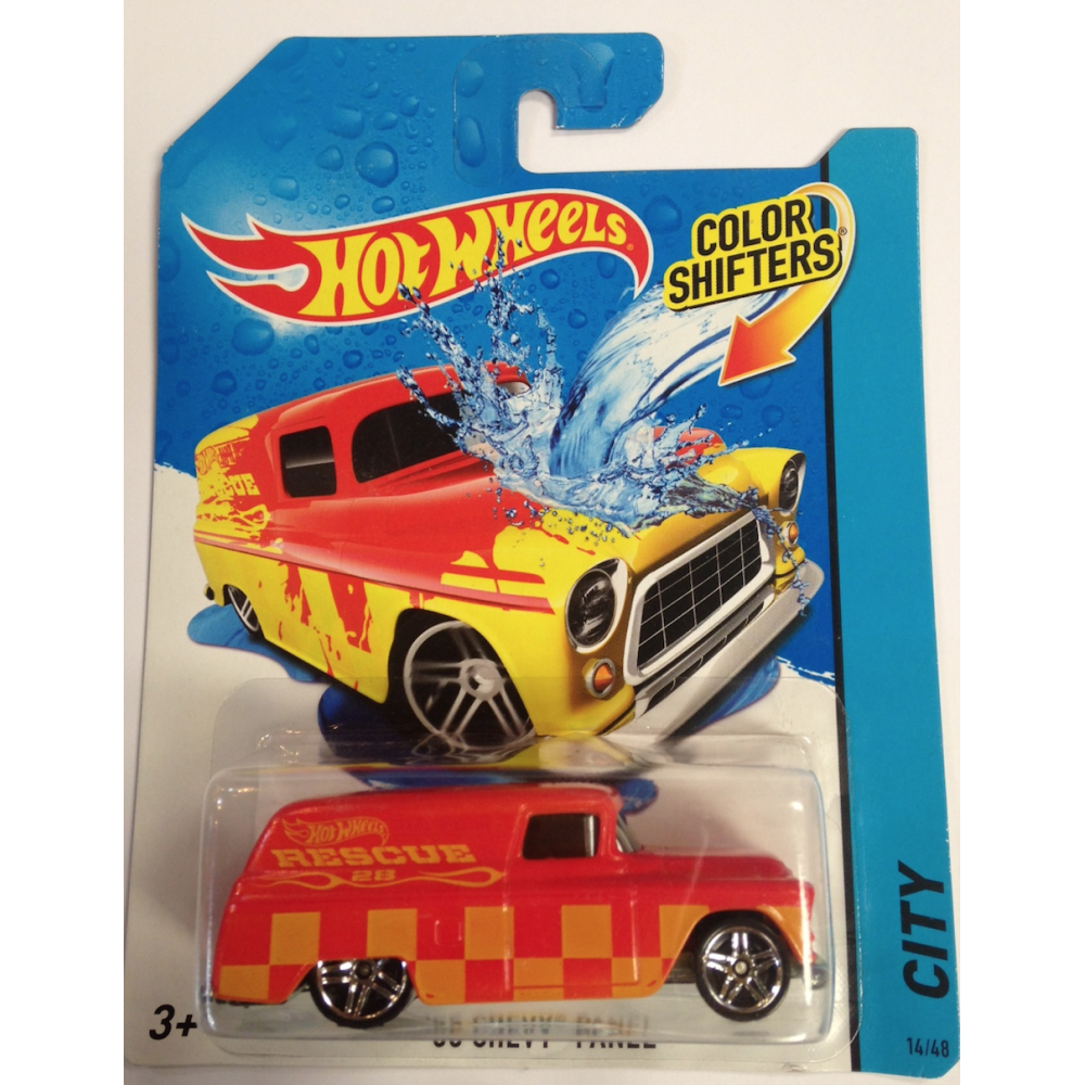 Машинка Hot Wheels Colour Shifters 55 Chevy Panel BHR17 (Хот Вилс BHR17)