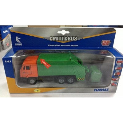 Машинка КамАЗ Мусоровоз (Технопарк CT12-457-4WB)